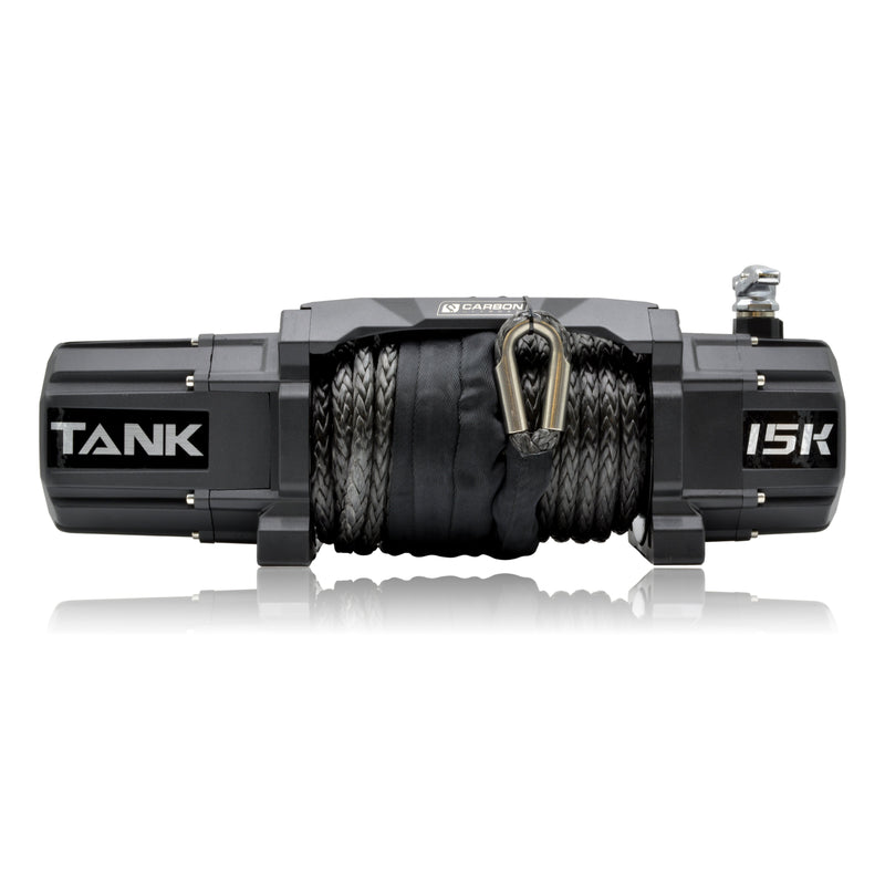 Load image into Gallery viewer, Carbon Tank 15000lb Large 4x4 Winch Kit IP68 12V - CW-TK15 2
