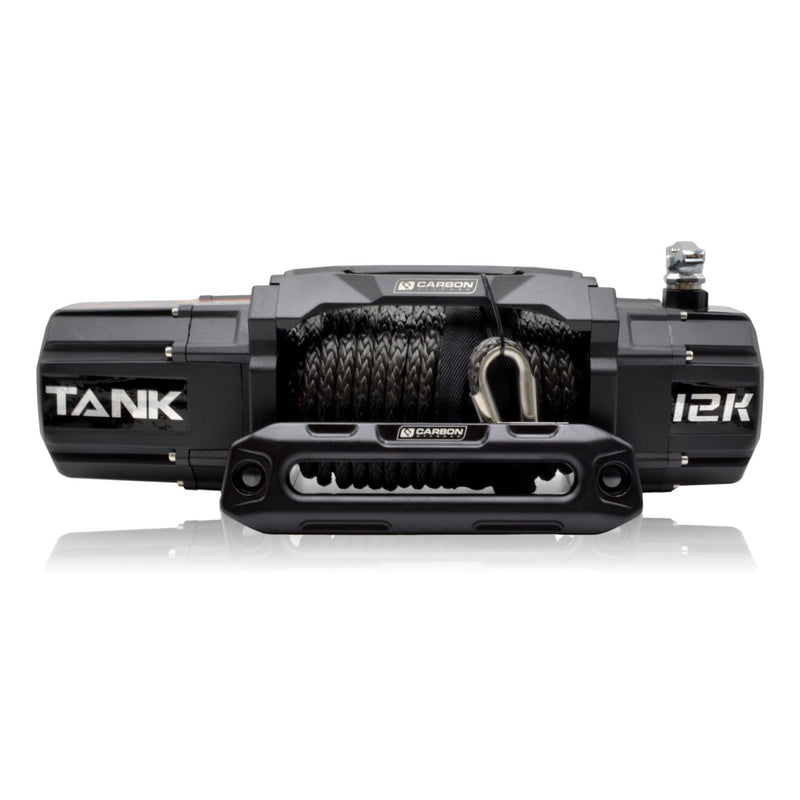 Load image into Gallery viewer, Carbon Tank 12000lb 4x4 Winch Kit IP68 12V - CW-TK12 1
