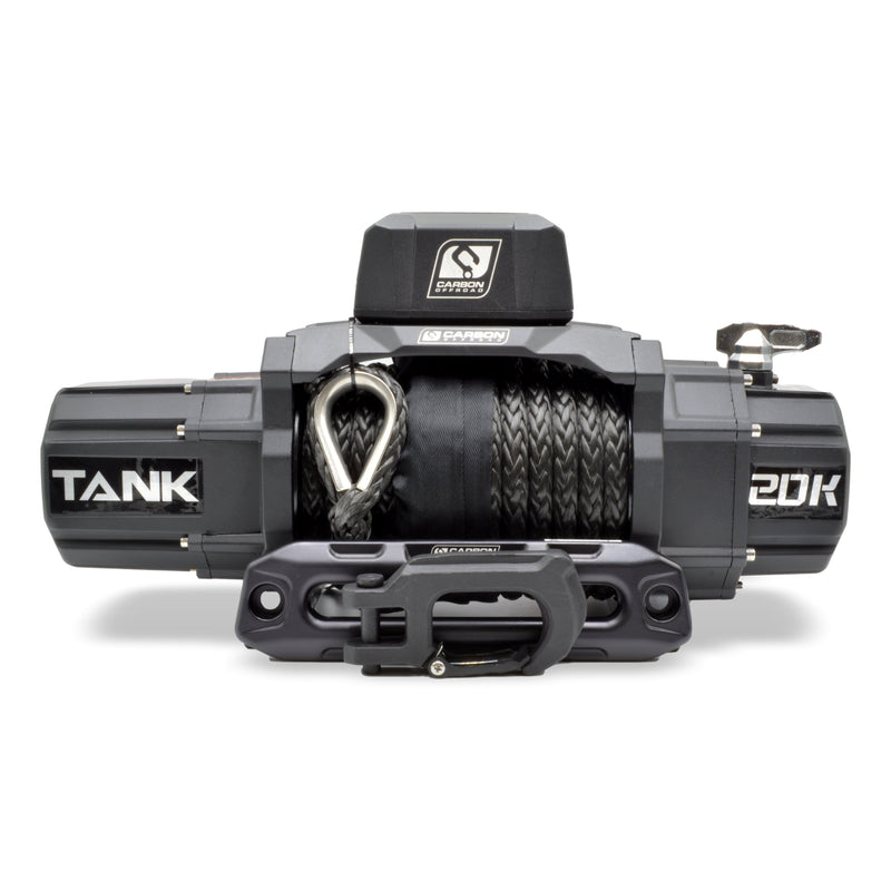 Load image into Gallery viewer, Carbon Tank 20000lb Truck Winch Kit IP68 12V - CW-TK20 2
