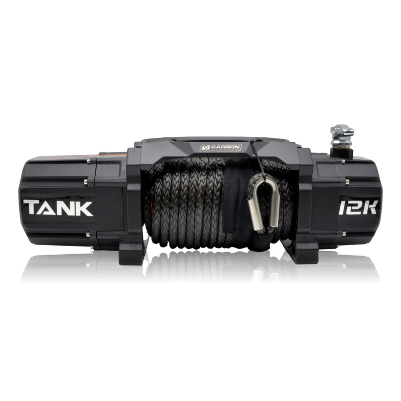 Load image into Gallery viewer, Carbon Tank 12000lb 4x4 Winch Kit IP68 12V - CW-TK12 6
