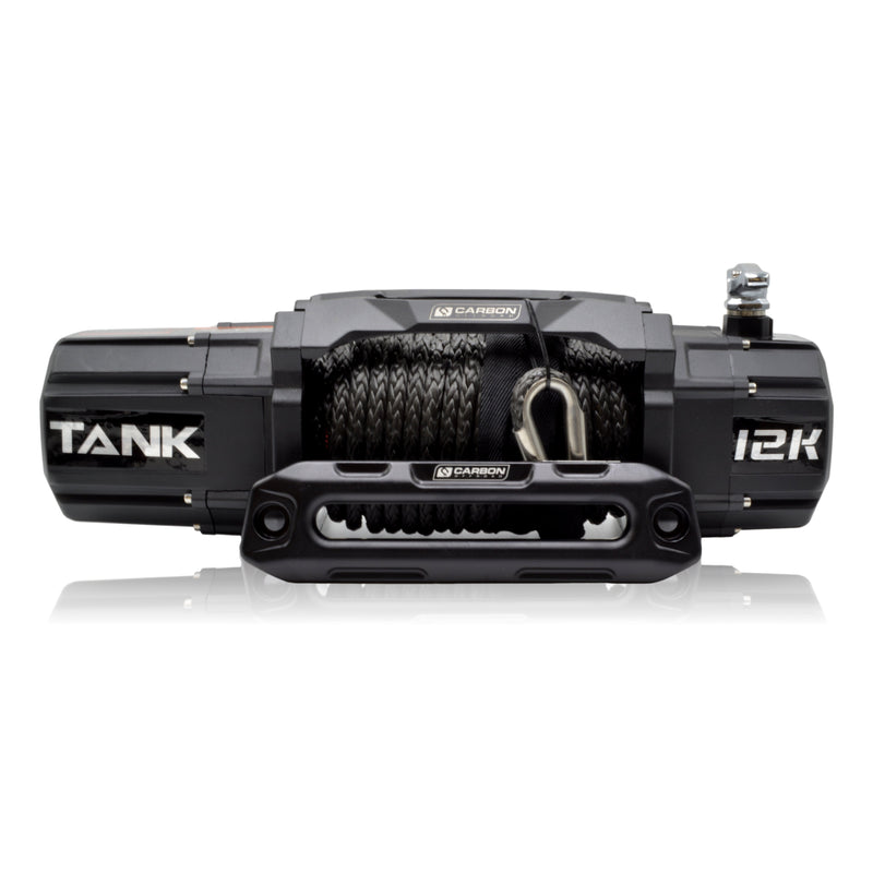 Load image into Gallery viewer, Carbon Tank 12000lb 4x4 Winch Kit IP68 12V - CW-TK12 2
