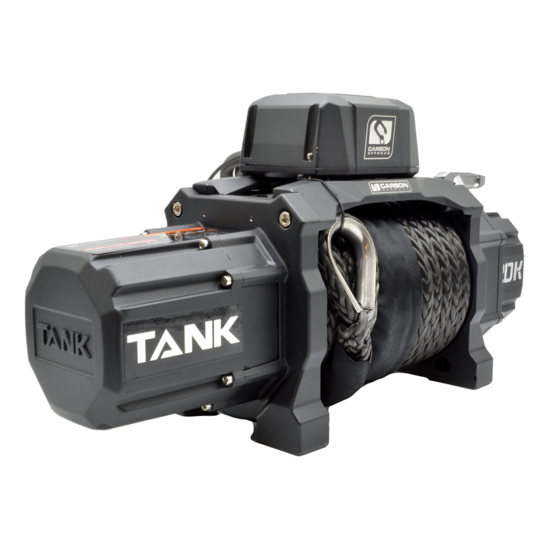 Load image into Gallery viewer, Carbon Tank 20000lb Truck Winch Kit IP68 12V - CW-TK20 4
