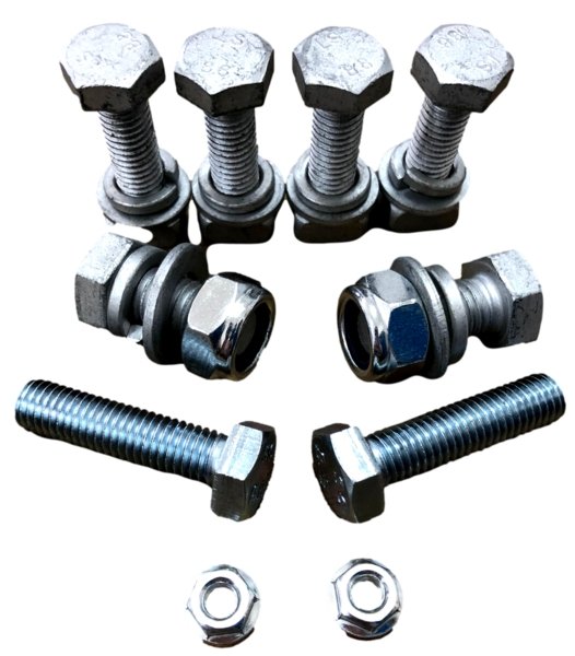 Carbon Winch Mounting Bolt Kit - CW-WMBK 1